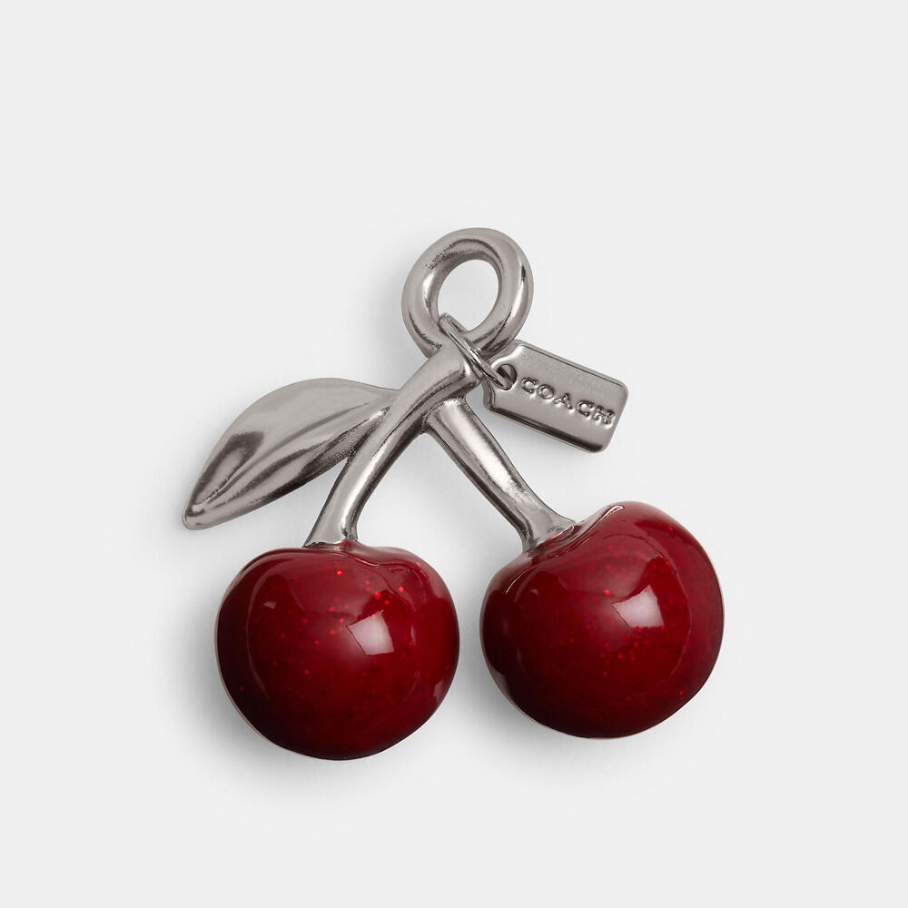 Coach Small Cherry Shoe Charm NWT
